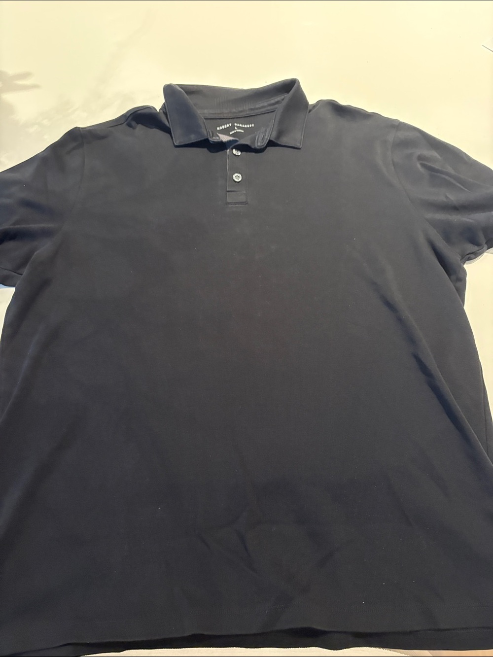 Robert Barakett Men's Black Polo Shirt